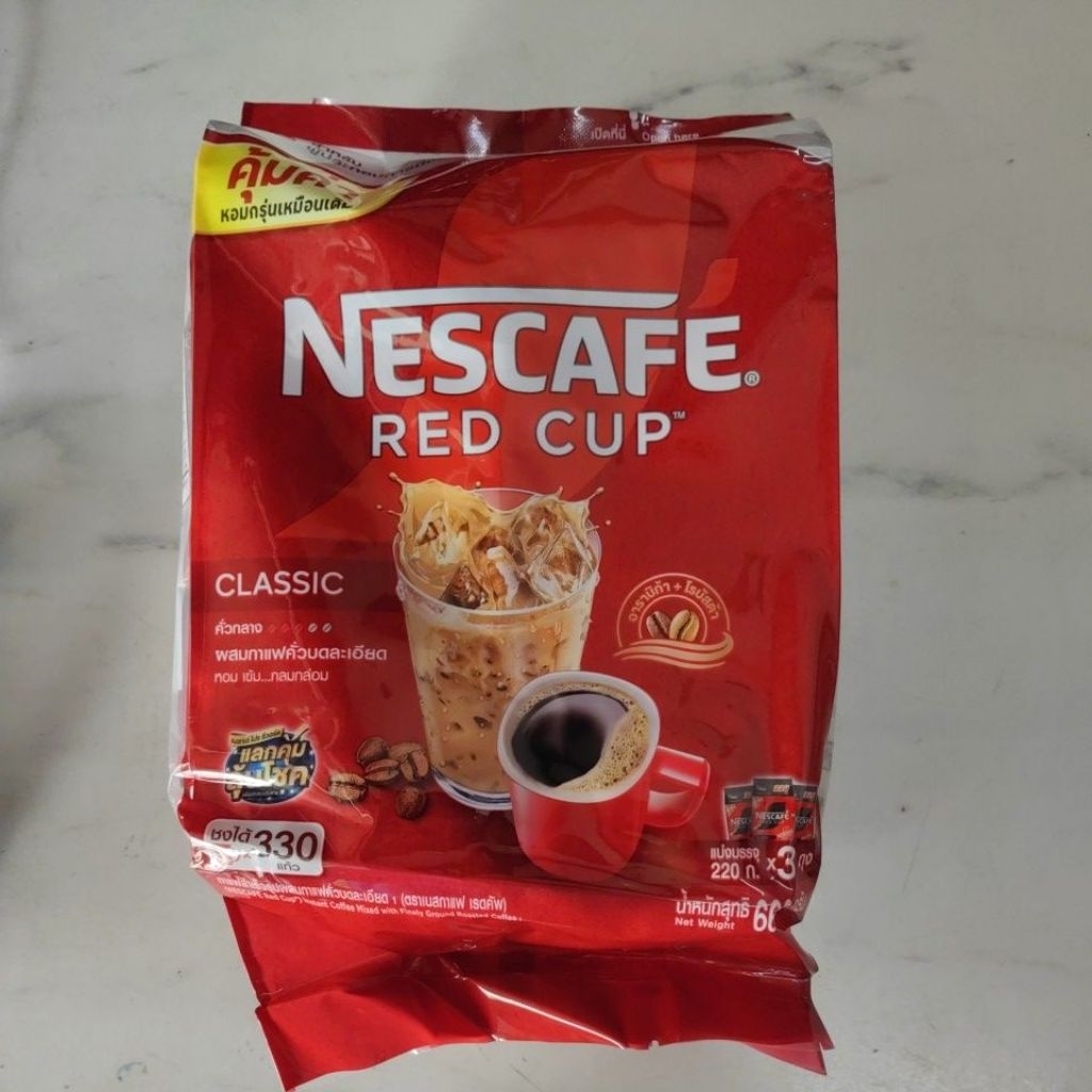 กาแฟเรดคัพ660กรัม (แพ็ค3*220) เนสกาแฟ