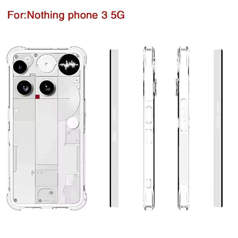 Nothing Phone 3 5G(ส่งในไทย)เคสTPUใสกันกระแทกแบบคลุมกล้องNothing Phone 3/Nothing Phone(3)ตรงรุ่น