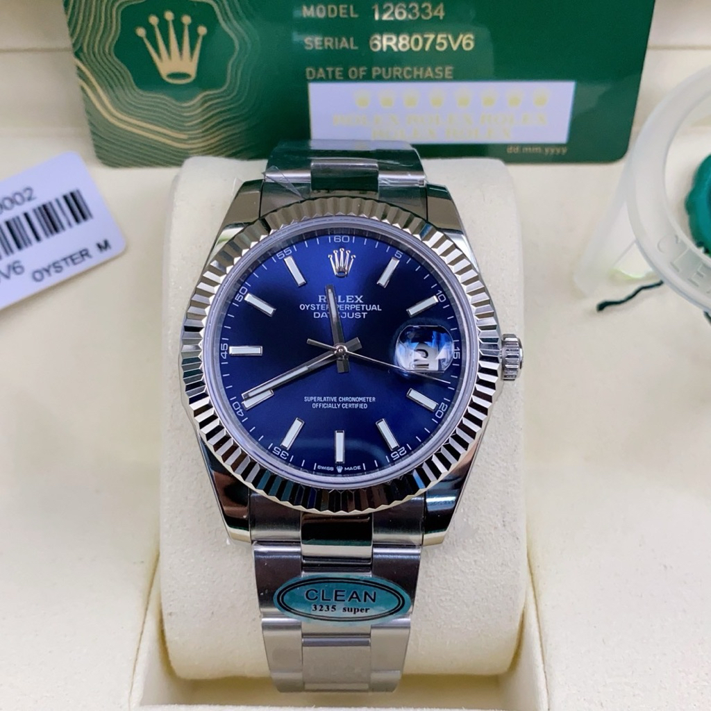 นาฬิกาข้อมือ Rolex Datejust 41mm. 3235 Top swiss Clean Factory