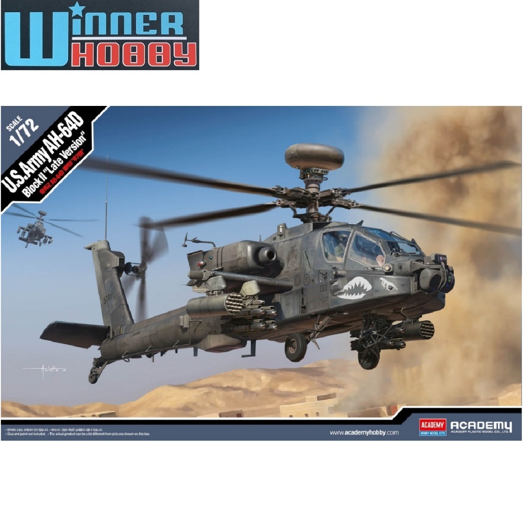 Academy 12551 AH-64D Block II Late Ver. US Army 1/72