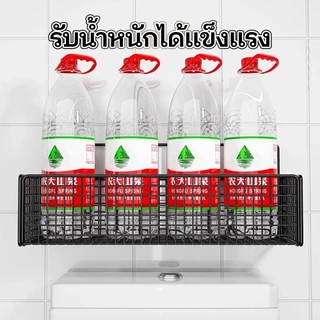 ชั้นวางของติดผนัง ชั้นวางของในห้องน้ำ ชั้นวางของอเนกประสงค์ แบบไม่ต้องเจาะ ประหยัดพื้นที่ ไม่หลุดง่าย มี 2 ขนาดให้เลือก