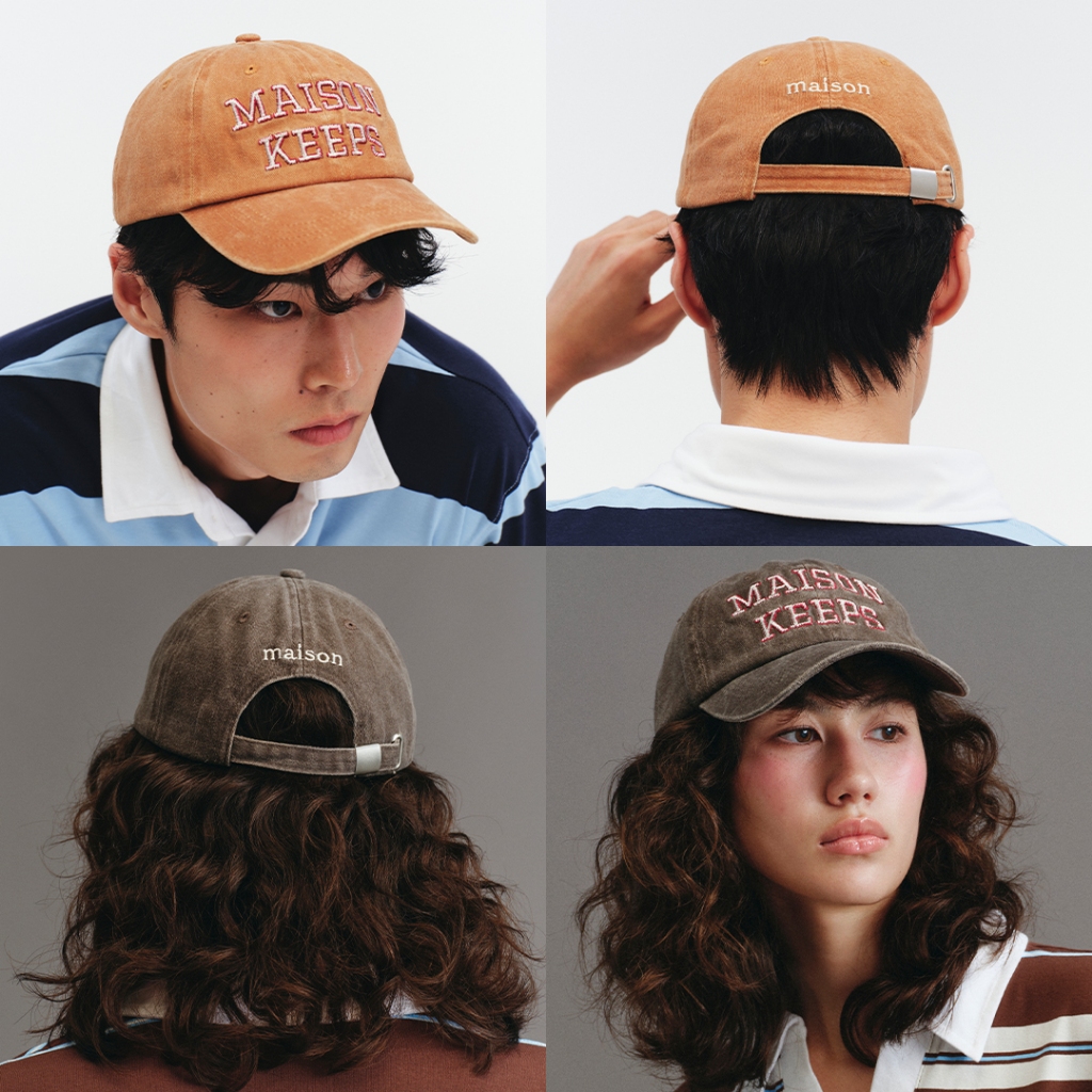 maison KEEPS | Freshman Cap | หมวกแก๊ป ปักโลโก้