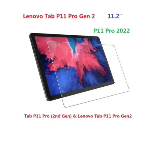 ฟิล์มกระจก นิรภัย เต็มจอ Tempered Glass For Lenovo Tab P11 Pro / P11Pro 11.2 (2nd Gen) TB-132FU/TB-1