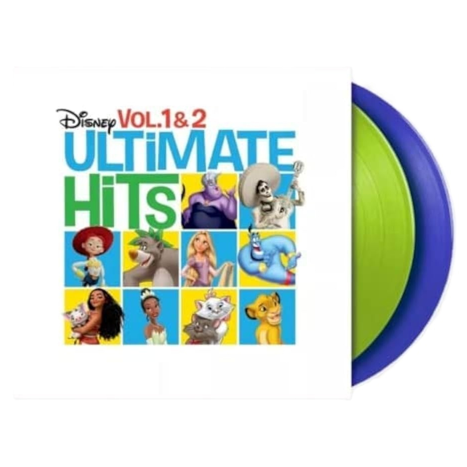 พร้อมส่ง🔥 แผ่นเสียง Vinyl LP Disney Ultimate Hits Vol 1 & 2 - Exclusive Green & BlueLimited Edition [ใหม่และซีล SS]