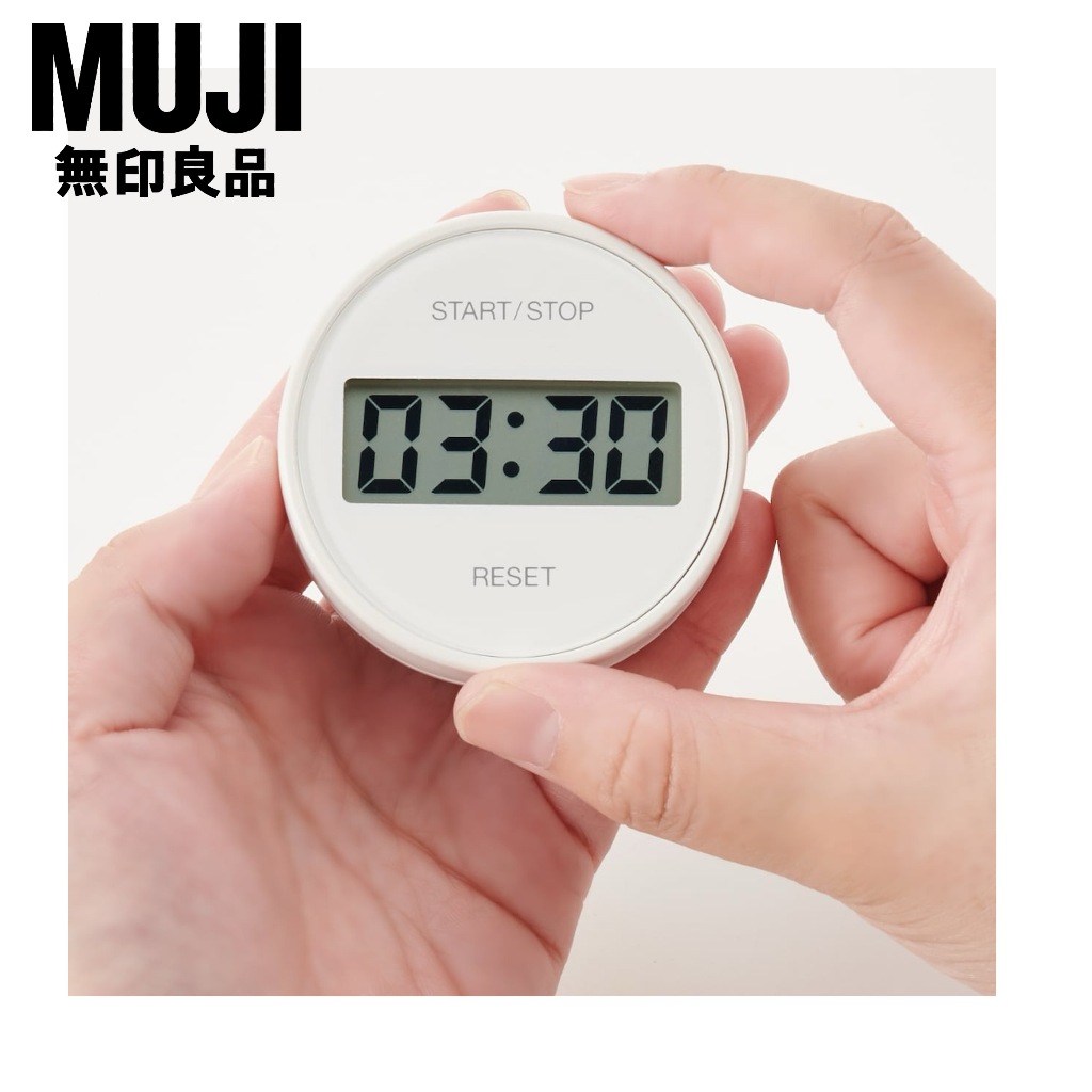 MUJI นาฬิกา ไทม์เมอร์ในครัวแบบหมุน (รุ่น TD-393)
