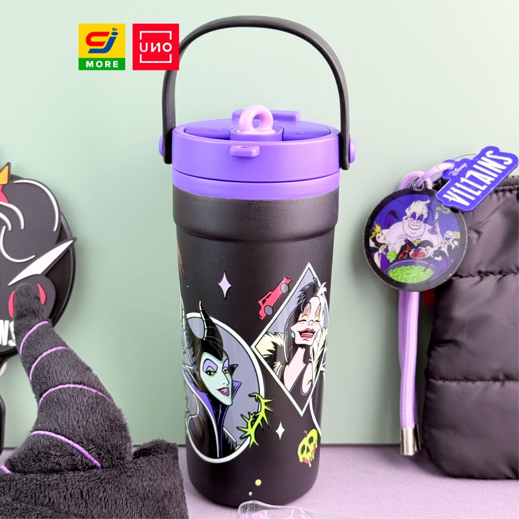 UNO แก้วเก็บความเย็น Disney Villains ขนาด 600 ml.
