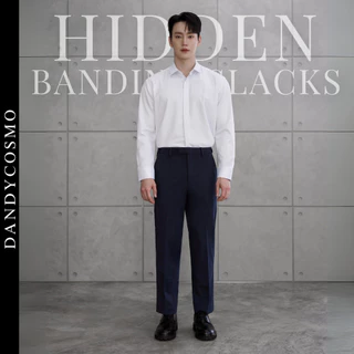 DANDY COSMO | [6สี] กางเกงสแลค เอวยืดได้[✂️มีบริการตัดความยาว] Hidden Banding Slack DANDY COSMO