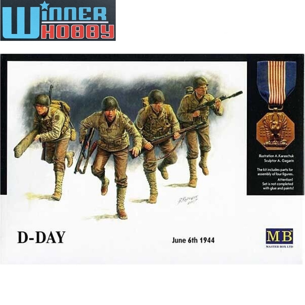 Master Box 3520 D-DAY June 6th 1944 (1/35)