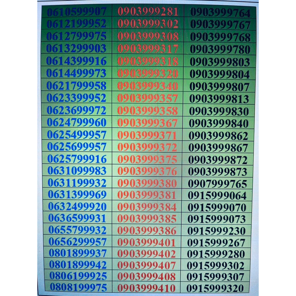 เบอร์มงคล ais ตอง999 เบอร์สวย ดี ถูกมาก