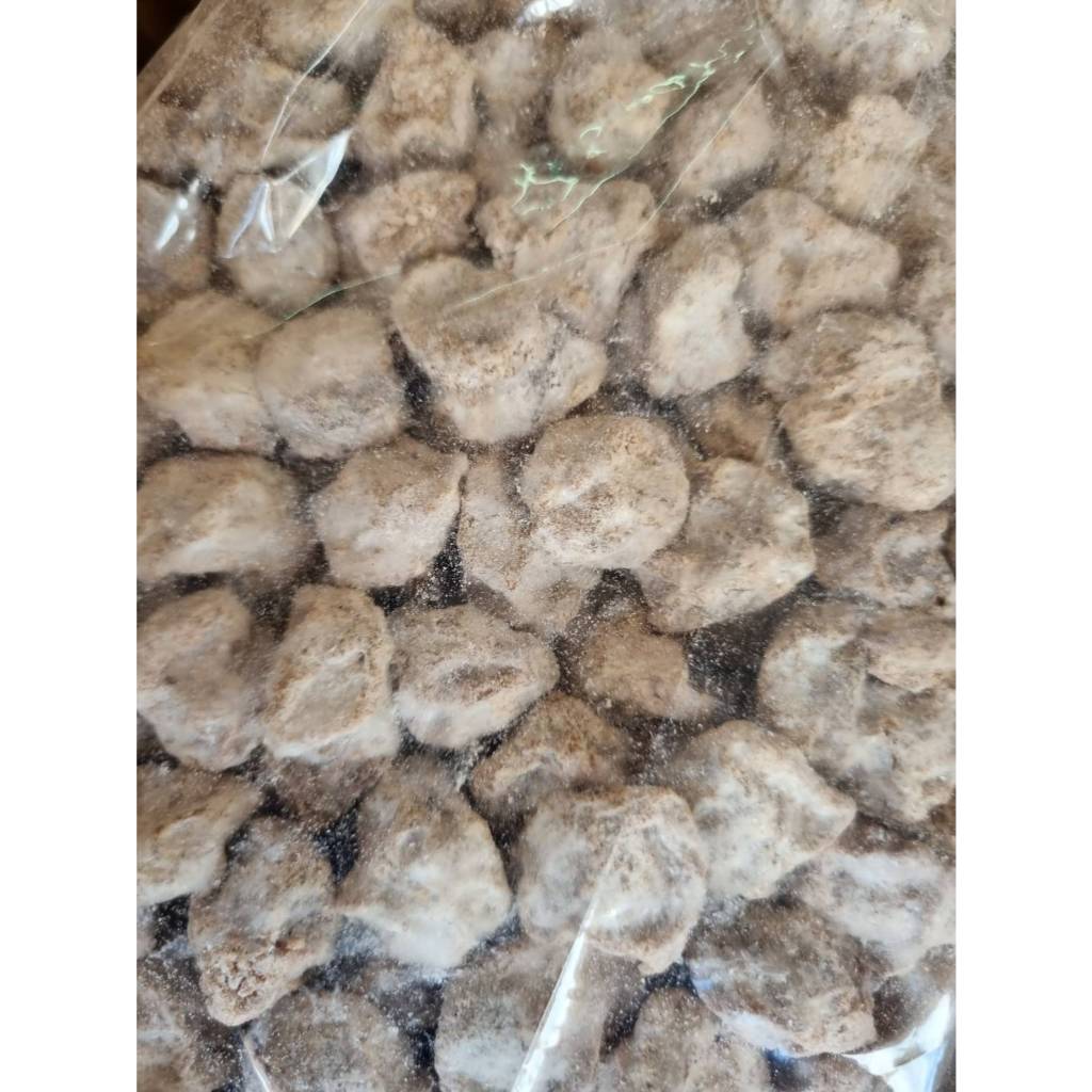 บ๊วยเค็มขาวเม็ดกลาง (ไซส์ M) และเม็ดใหญ่ (ไซส์ L) ขนาด 500 กรัม 1 กก. และ 2 กก.