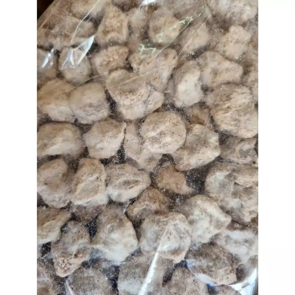 บ๊วยเค็มขาวเม็ดกลาง (ไซส์ M) และเม็ดใหญ่ (ไซส์ L) ขนาด 500 กรัม 1 กก. และ 2 กก.