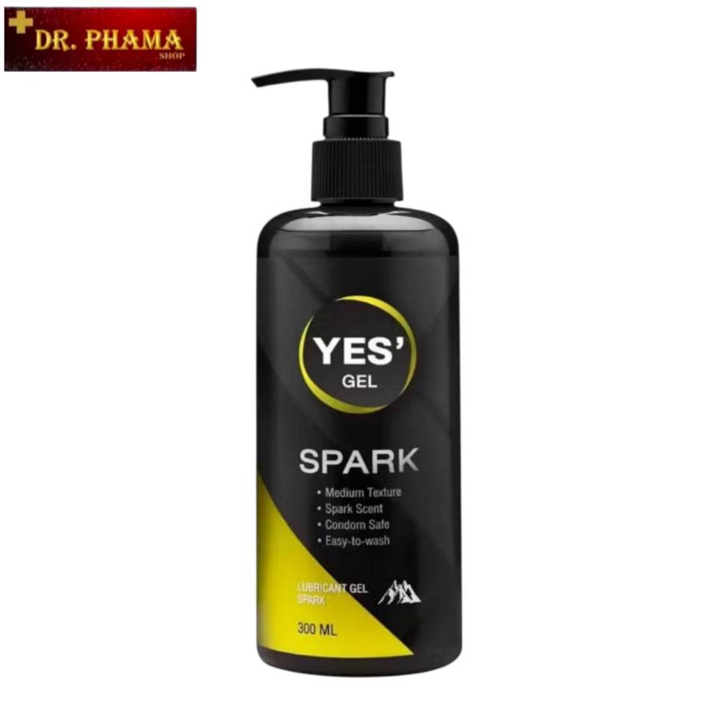 วาย อี เอส เยส เจลหล่อลื่น กลิ่น Spark 300มล. Yes Gel Spark Lubricant Gel 300 ml