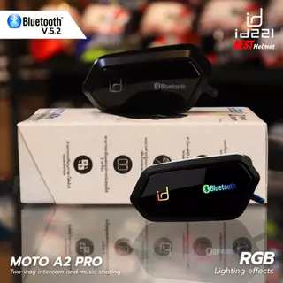 บลูทูธติดหมวกกันน็อค Bluetooth Moto A2 Pro Ver 5.2 - รุ่น ID221