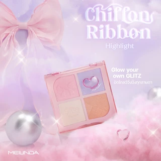 MEILINDA Chiffon Ribbon Blush / Highlight / Contour 8.8 g. เมลินดา บลัช ไฮไลท์ คอนทัวร์