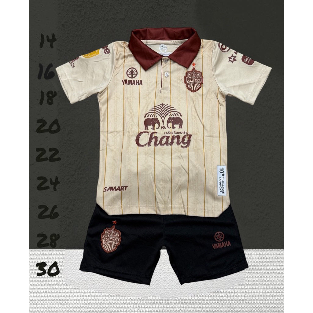 ชุดบอลชุดกีฬาเด็กรุ่นใหม่2025เสื้อพร้อมกางเกงสผ้านิ่มเย็นใส่สบายขนาดไซร้เด็ก1ขวบถึง13ขวบใส่ได้ทั้งเด็กชายแหละหญิง
