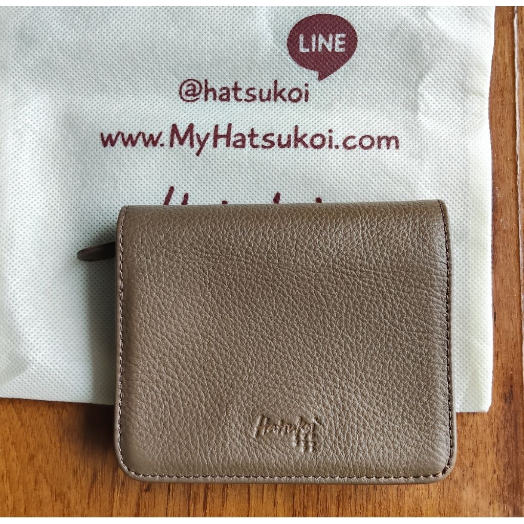 Hatsukoi bag ส่งต่อกระเป๋าสตางค์รุ่นMini Sou สีLatte สภาพใหม่มากๆๆ✨