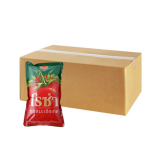 ซอสมะเขือเทศชนิดถุง ตราโรซ่า 1000g. (ยกลัง 12 ถุง)