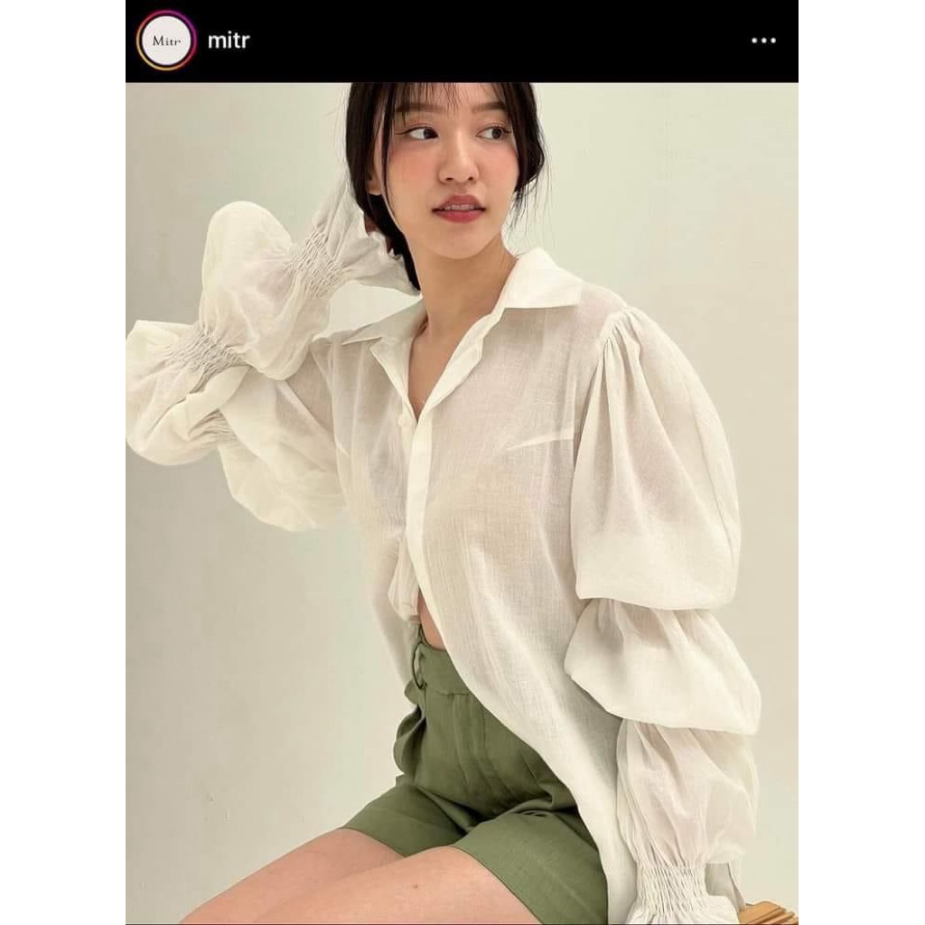 เสื้อแขนยาว Mitr รุ่นญาญ่า