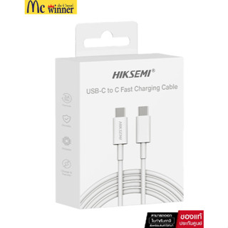 HIKSEMI USB-C to C 20V/3A Fast Charging Cable (HS-HUB-CBC2C)…
