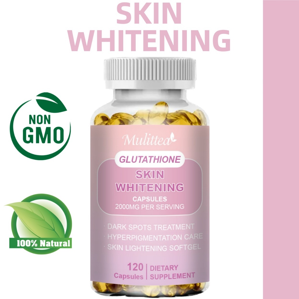 MULITTEA Glutathione Capsules ช่วยบรรเทาความเครียดและกระตุ้นการเผาผลาญ（กลูตาไธโอน）