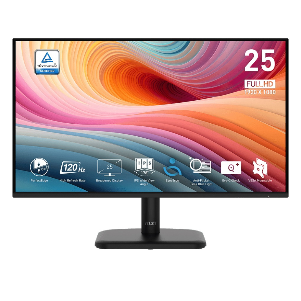 MSI PRO MP251L E2 24.5" 120Hz 1ms FHD IPS MONITOR (จอมอนิเตอร์)