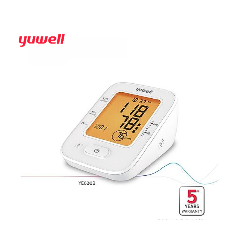 Yuwell เครื่องวัดความดันโลหิตอิเล็กทรอนิกส์ รุ่น YE620B