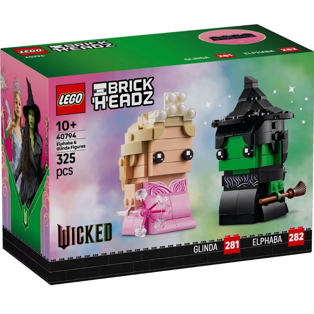 LEGO® BrickHeadz™ Elphaba & Glinda Figures 40794