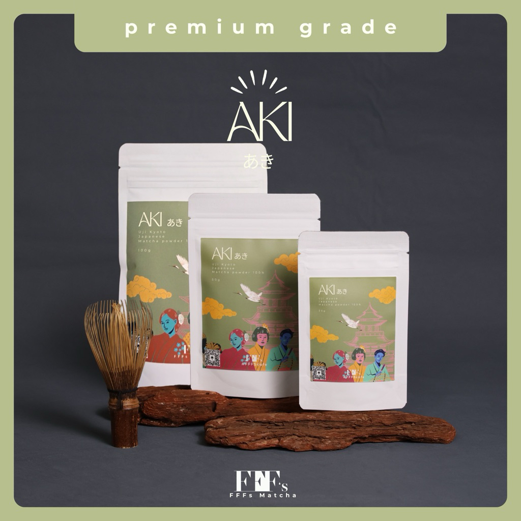 FFFs Matcha | Uji AKI (あき) for latte - (Kyoto, Japan) | Premium grade | Japanese Matcha Powder