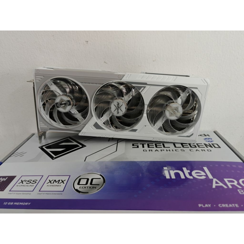 ASROCK INTEL ARC B580 STEEL LEGEND 12GB OC GDDR6