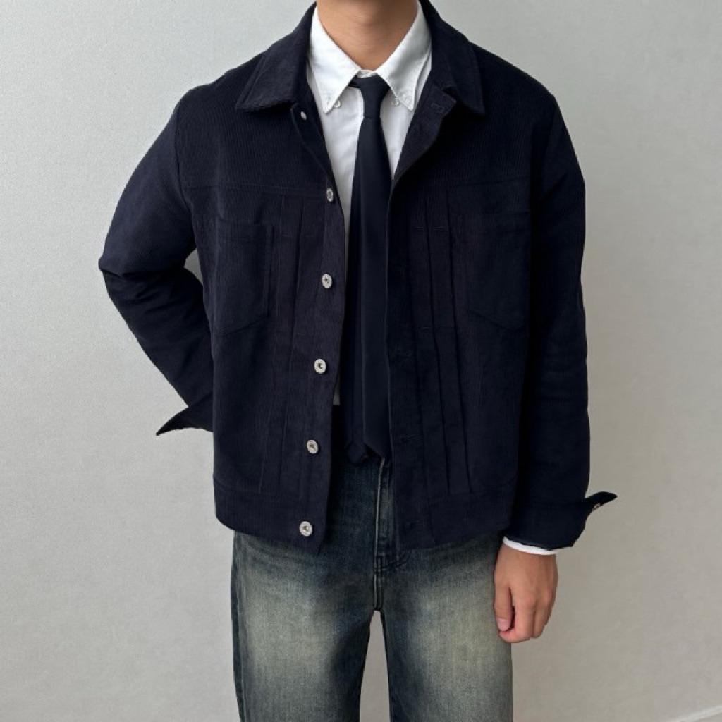 Corudoy trucker jacket