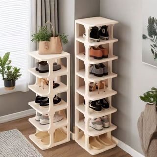 Kaman ชั้นวางรองเท้า พับได้ กันน้ำ ประหยัดพื้นที่ 3-9 ชั้น ก…