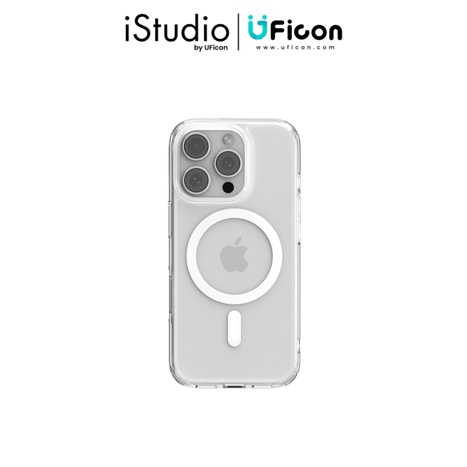 เคส: JTLEGEND Casing for iPhone 16 Hybrid Cushion Mag Case - Crystal