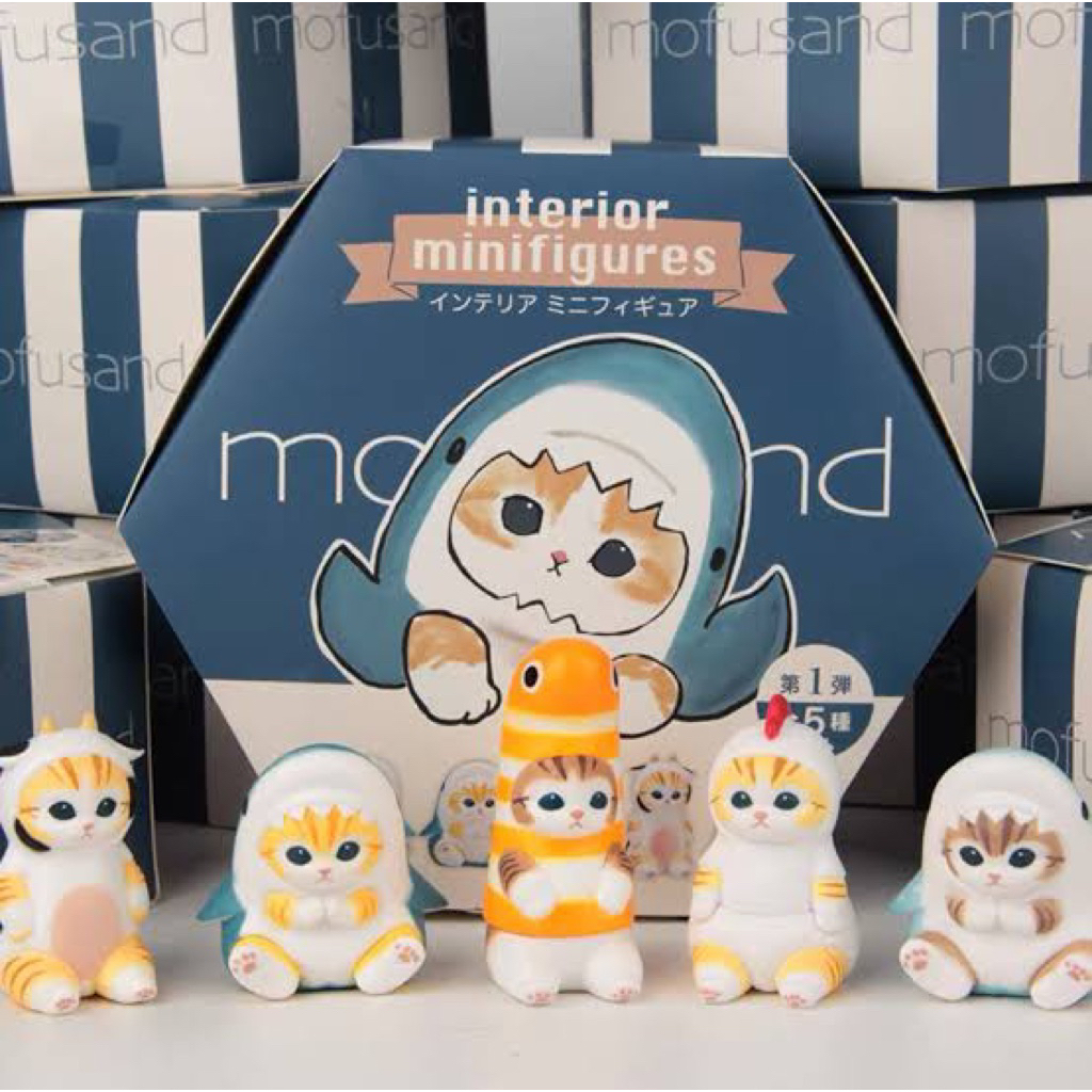 ✅พร้อมส่ง✅ MOFUSAND ฟิกเกอร์แมวโมฟุ (ยกกล่อง)