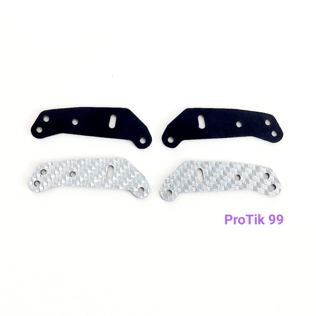 ปีกหน้า คู่ คาร์บอน hg. สำหรับ Mini 4wd 1:32