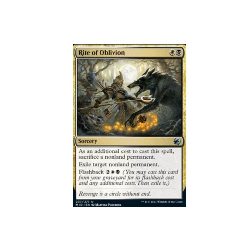 Innistrad: Midnight Hunt: Rite of Oblivion