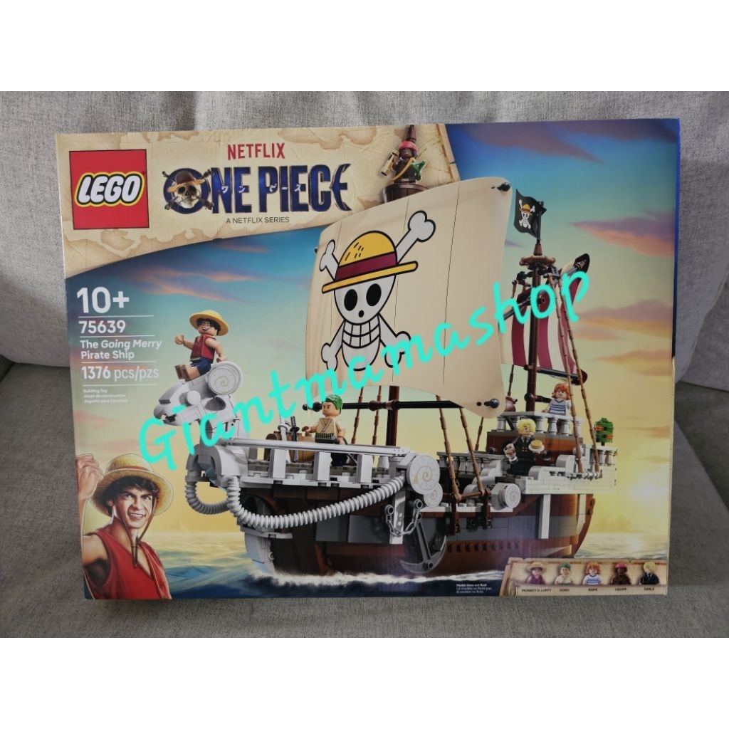 (ส่งด่วน/พร้อมส่ง) LEGO- 75639 -ONE Piece The Going Merry Pirate Ship Building Blocks
