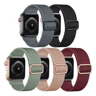 สายนาฬิกาถักสำหรับ iWatch ซีรีส์ 11/10/9/8/7/6/5/4/3/2/1/SE สายนาฬิการะบายอากาศขนาด 49mm/46/45/44/42/41/40/38mm