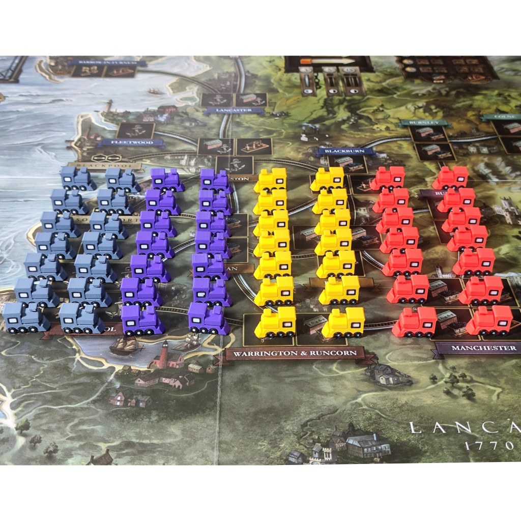 โทเคนรถไฟสำหรับเกม Brass, Age of Steam