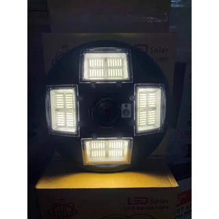 ไฟโซล่าเซลล์ UFO-2000W-W แสงสีขาว/แสงวอร์ม โคมไฟถนนแบบUFOโซลาร์เซลล์ 8ทิศทาง ความสว่าง 8ช่อง ขนาด2000วัตต์