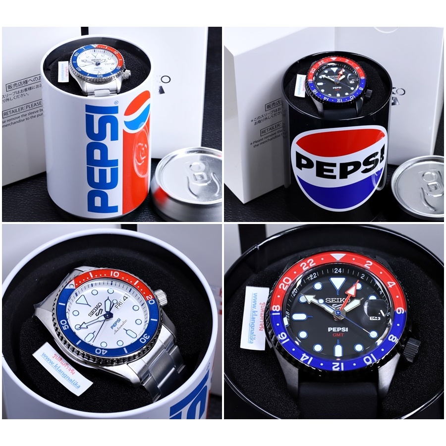 นาฬิกา Seiko 5 Sports PEPSI Limited Edition