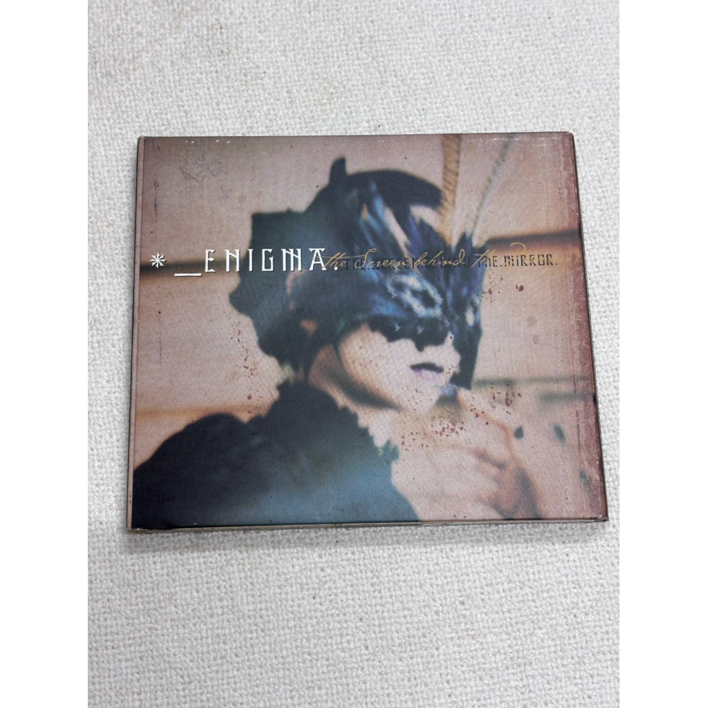 แผ่น Cd The Screen behind the mirrior-Enigma Virgin Records แผ่นซีดีมือสอง