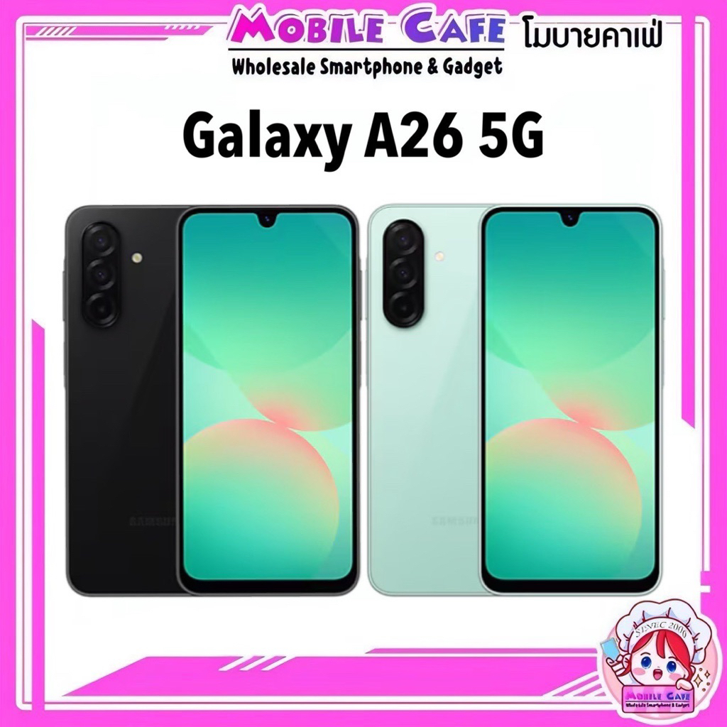 [Hot] Samsung Galaxy A26 5G ชิป Exynos 1380 6.7" 120Hz | A25 5G Exynos 1280 6.5" แบต 5000 mAh by Mob
