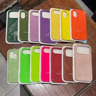 สำหรับ iphone17 iphone17air เคสกำมะหยี่ สีพื้นโลโก้ ลบรอยปากกาได้ เคสส่งจากไทย สำหรับ ไอโฟน