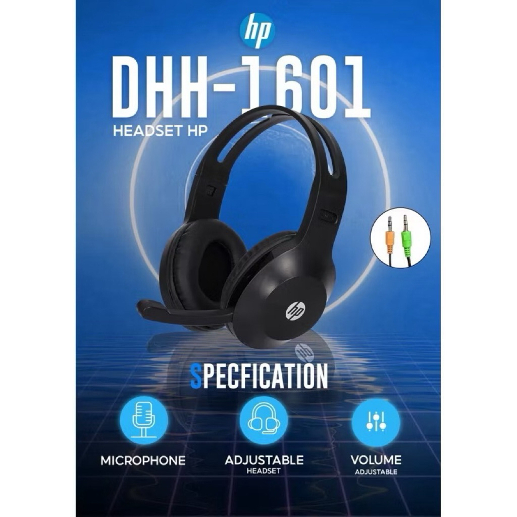 HEADSET (หูฟัง) HP DHH-1601 (BLACK)