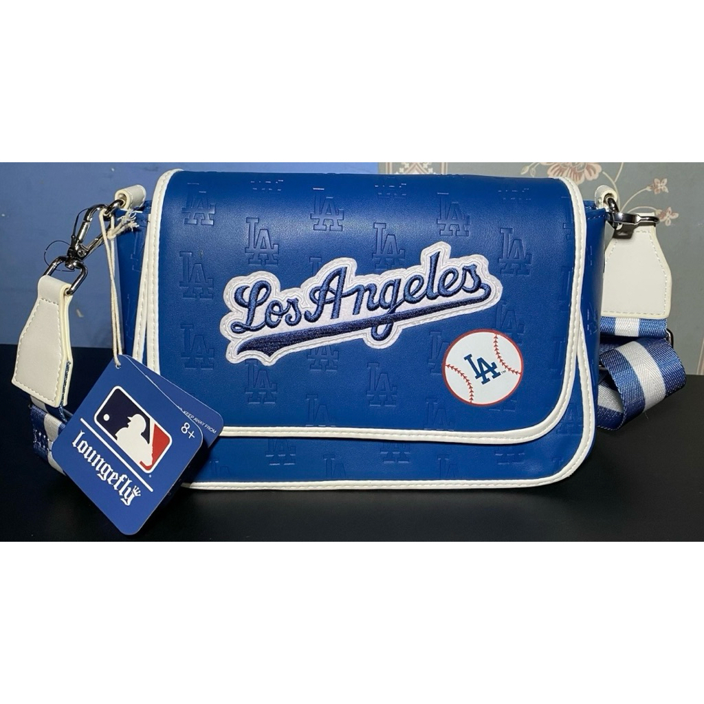 พร้อมส่ง กระเป๋าสะพายข้าง MLB LA แท้💯%