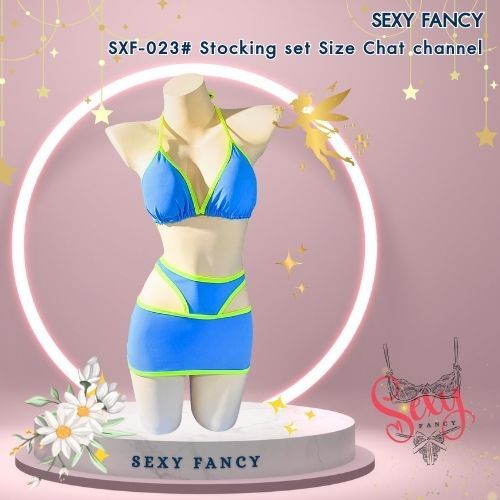 SEXY FANCY SXF-023# Size Chat channel ชุดแฟนซี บิกินี่เซ็กซี่ ชุดคอสเพลย์ (พร้อมส่งจากไทย)