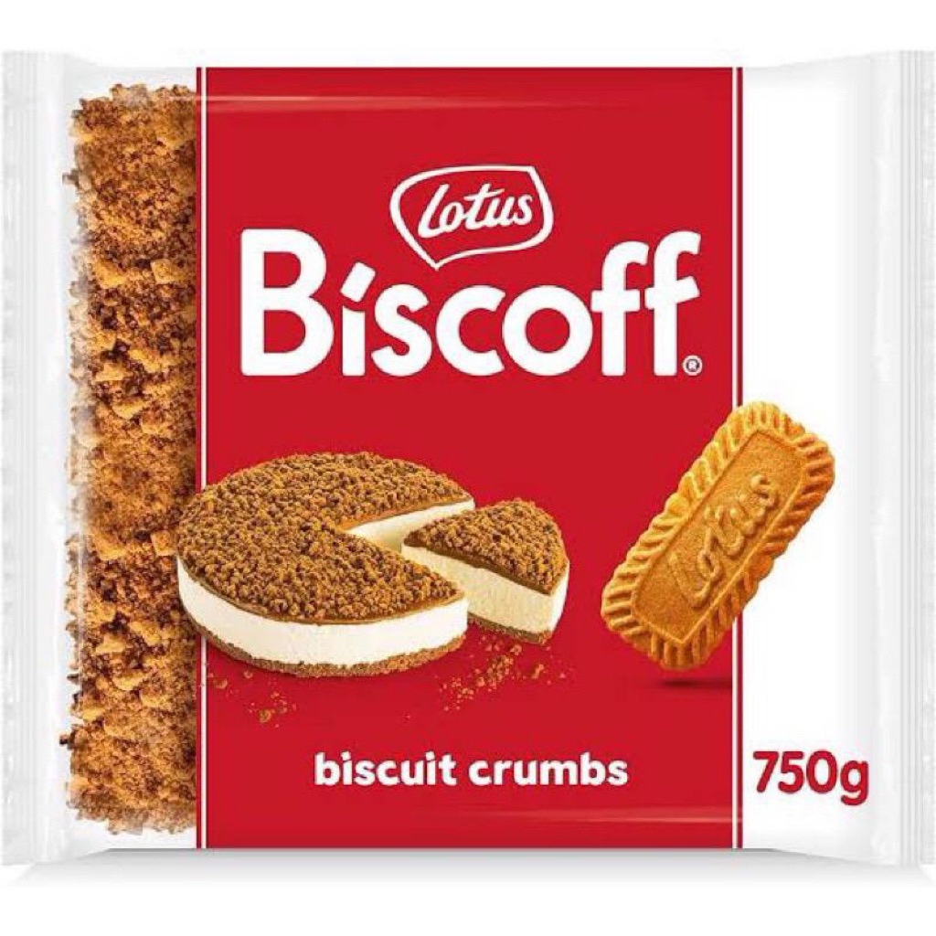 Lotus Biscuit crumbs บิสกิตบดละเอียด exp3/2026