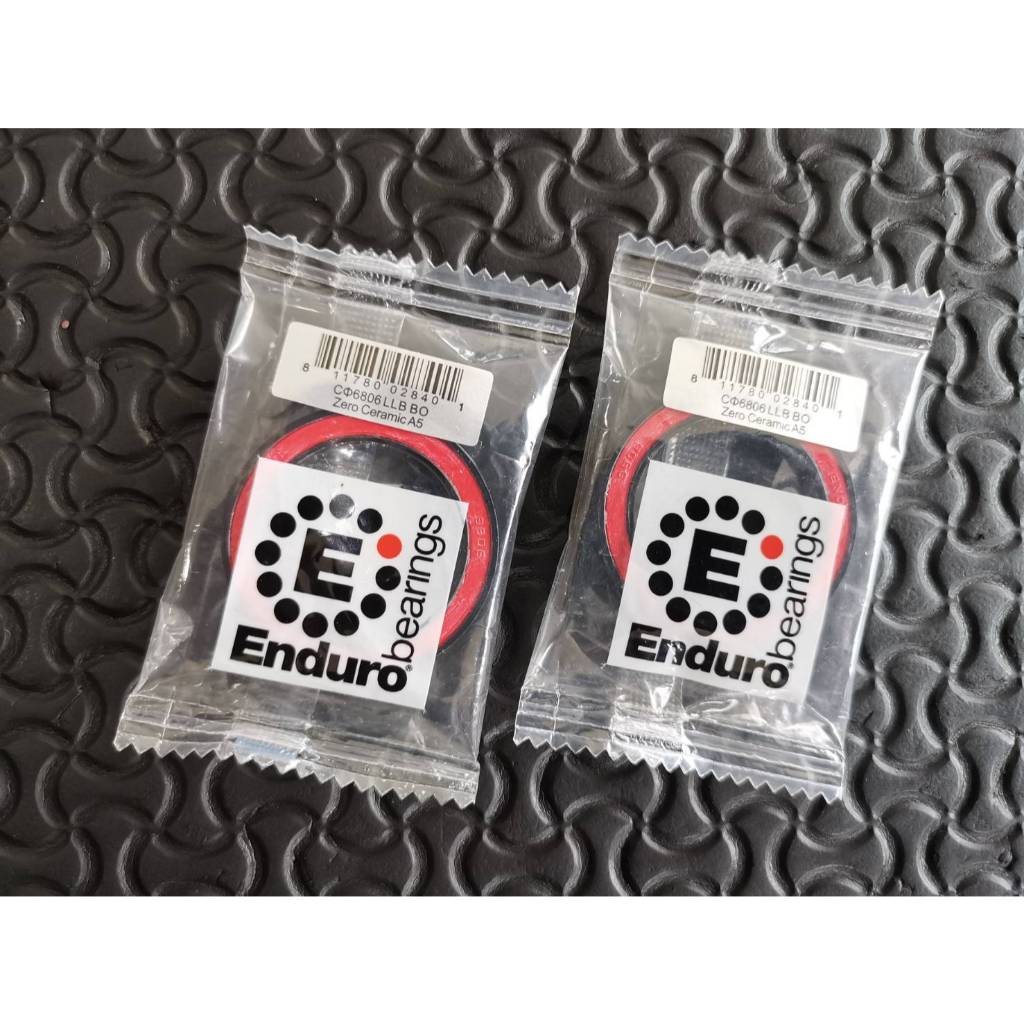 ตลับแบร์ริ่งกระโหลก ENDURO ZERO CERAMIC Bearings เบอร์ 6805 6806 2437 ฝาแดง (ของแท้)