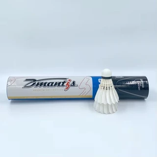 DMANTIS ลูกแบดมินตัน รุ่น G8 สปีด 75-76 ขนห่านเกรดพรีเมี่ยม ( 1 หลอด 12 ลูก)
