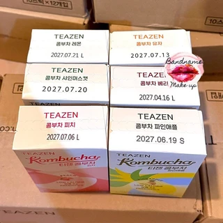เติมสต๊อกแล้ว!! TEAZEN KOMBUCHA 50กรัม 10ซอง/กล่อง ทีเซ็น คอมบูชาเกาหลี (พร้อมส่ง🌻) (ชาจองกุกดื่ม)